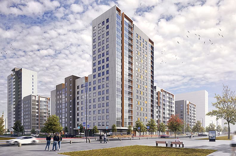 ​Урбан-квартал Парапарк  г. Томск, ул. Енисейская улица, 35Б №2 93.2 м² - 1151