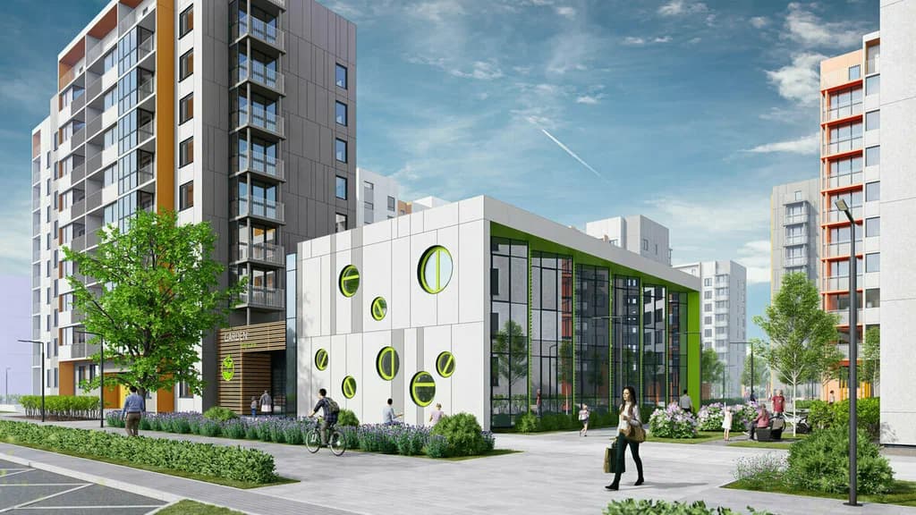 ​Урбан-квартал Парапарк  г. Томск, ул. Енисейская улица, 35Б №6 38.9 м² - 3232
